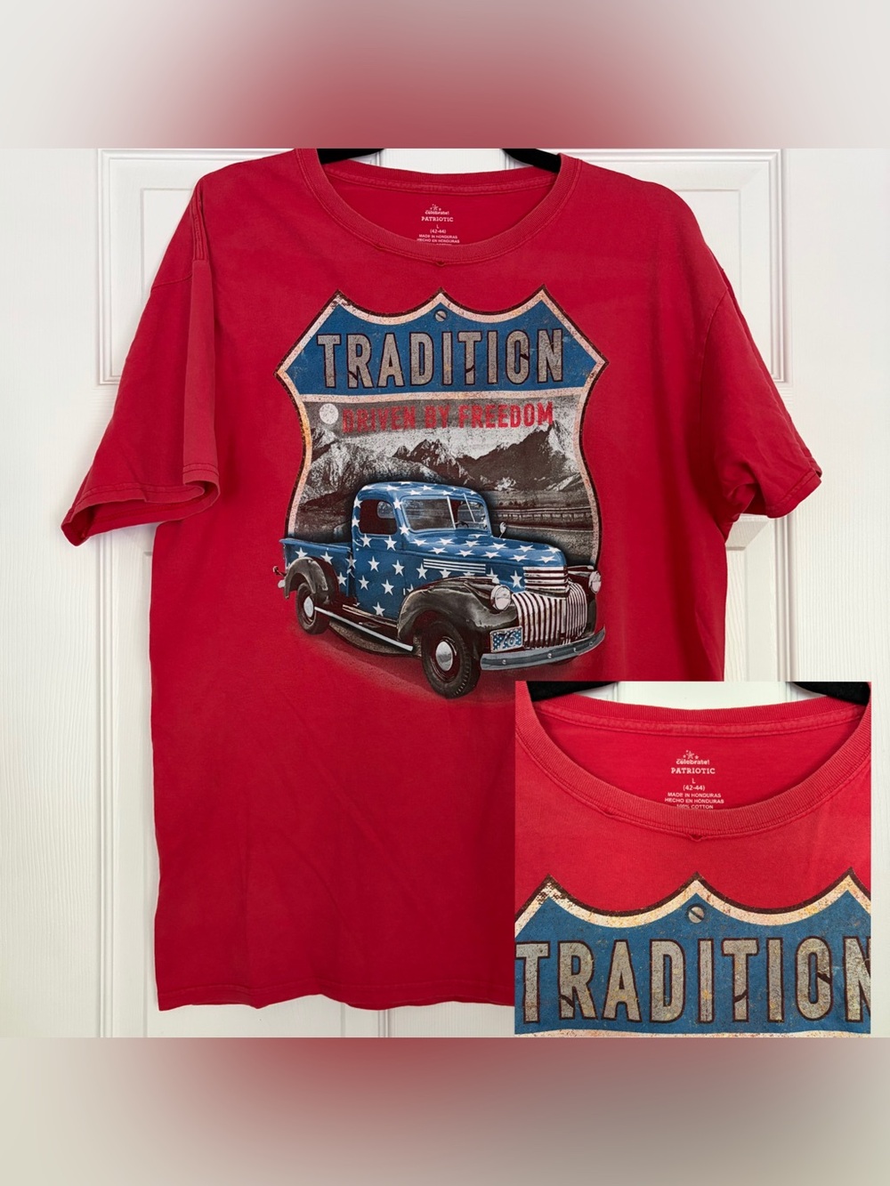 Tradition Red Graphic Tee